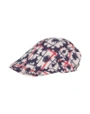 Daniele Alessandrini Man Hat Navy Size Onesize Viscose, Polyamide, Elastane In Navy