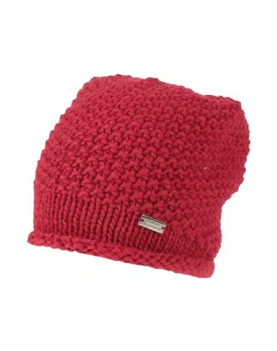 Daniele Alessandrini Man Hat Red Size Onesize Acrylic, Wool, Viscose, Alpaca Wool