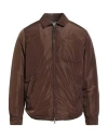 Daniele Alessandrini Man Jacket Brown Size 38 Polyester