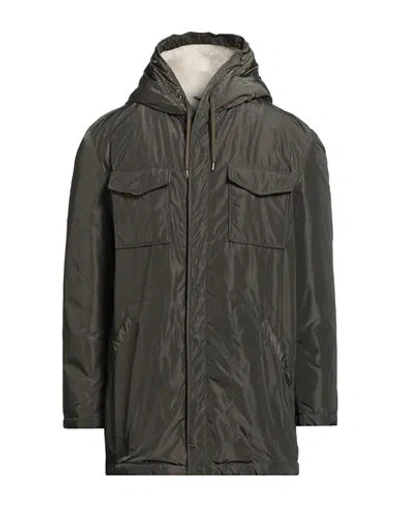 Daniele Alessandrini Man Jacket Military Green Size 44 Polyester