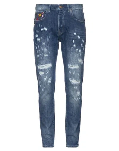 Daniele Alessandrini Man Jeans Blue Size 28 Cotton