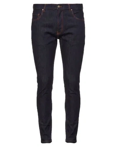Daniele Alessandrini Man Jeans Blue Size 38 Cotton, Elastane