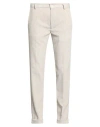 Daniele Alessandrini Man Pants Beige Size 28 Polyester, Polyamide, Elastane In White