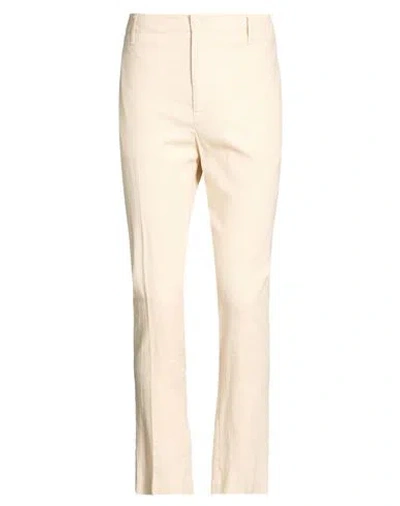Daniele Alessandrini Man Pants Beige Size 30 Linen, Viscose In Neutral