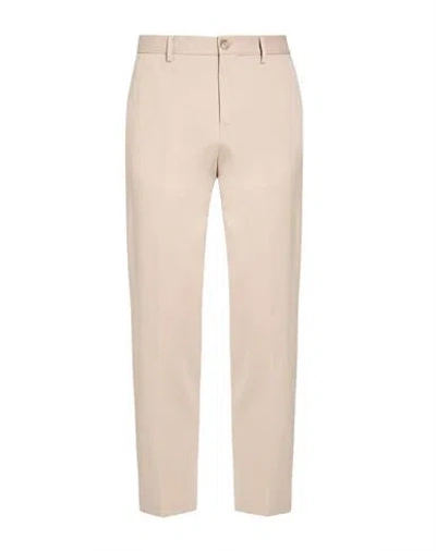 Daniele Alessandrini Man Pants Beige Size 30 Viscose, Nylon, Elastane In Pink