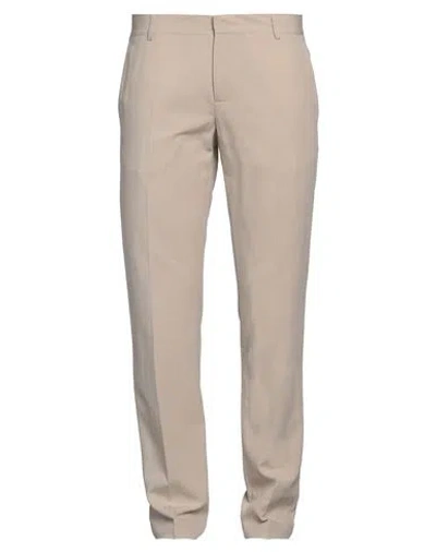 Daniele Alessandrini Man Pants Beige Size 36 Viscose, Linen