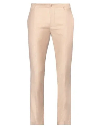 Daniele Alessandrini Man Pants Beige Size 36 Viscose, Polyester
