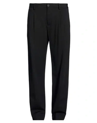 Daniele Alessandrini Man Pants Black Size 28 Viscose, Nylon, Elastane