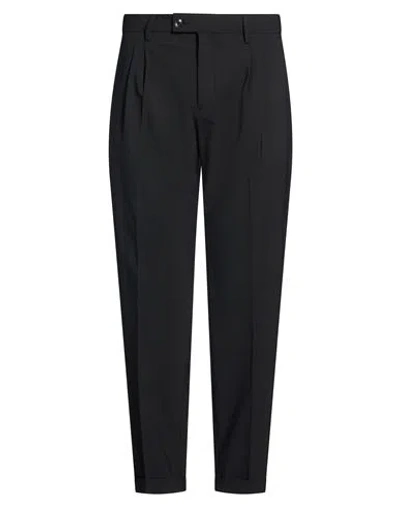 Daniele Alessandrini Man Pants Black Size 30 Polyester, Wool, Elastane