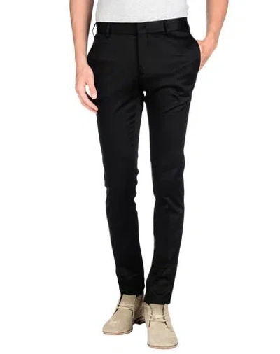 Daniele Alessandrini Man Pants Black Size 36 Cotton, Elastane
