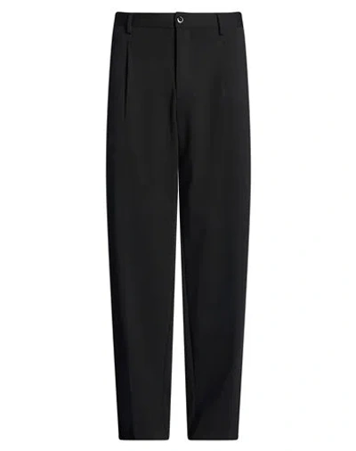 Daniele Alessandrini Man Pants Black Size 36 Viscose, Nylon, Elastane