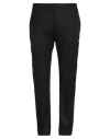 Daniele Alessandrini Man Pants Black Size 38 Linen, Viscose In Black