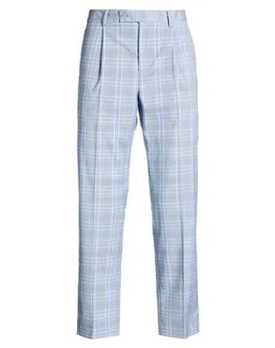 Daniele Alessandrini Man Pants Blue Size 32 Polyester, Viscose, Elastane