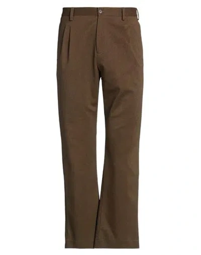 Daniele Alessandrini Man Pants Brown Size 30 Cotton, Polyester, Elastane