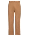 Daniele Alessandrini Man Pants Camel Size 30 Cotton, Elastane In Beige