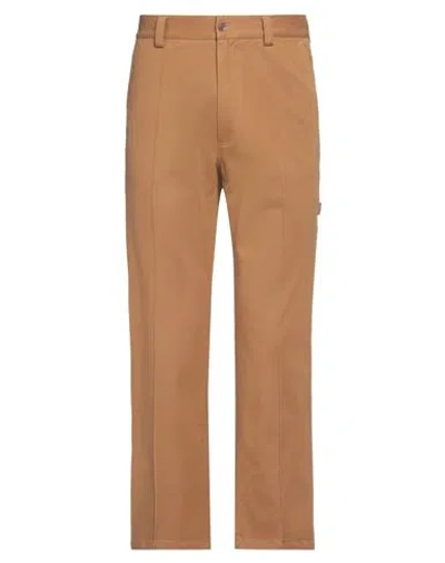 Daniele Alessandrini Man Pants Camel Size 30 Cotton, Elastane In Beige