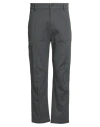Daniele Alessandrini Man Pants Charcoal Size 30 Cotton, Elastane In Gray