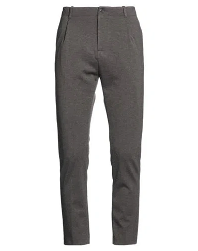 Daniele Alessandrini Man Pants Charcoal Size 34 Polyester, Viscose, Elastane In Gray