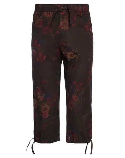 Daniele Alessandrini Man Pants Chocolate Brown Size 30 Cotton