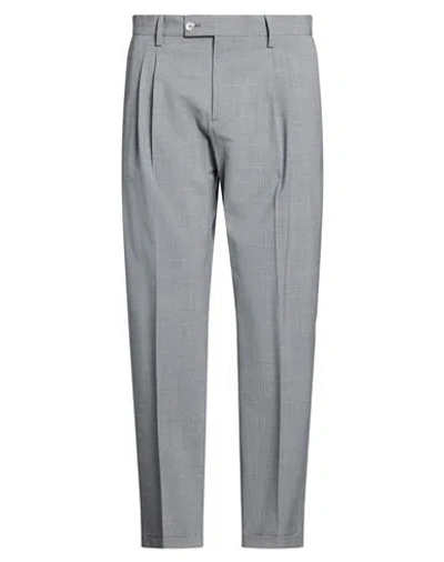Daniele Alessandrini Man Pants Grey Size 28 Polyester, Wool, Elastane In Gray