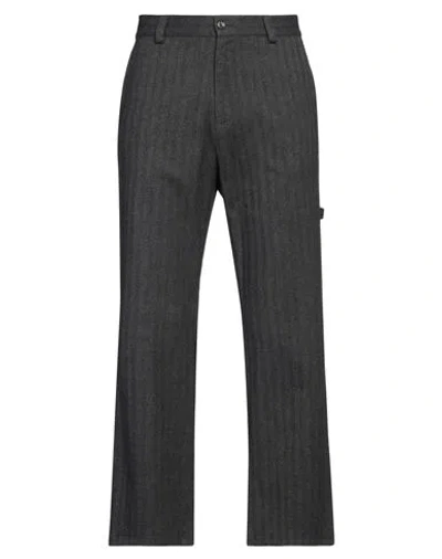 Daniele Alessandrini Man Pants Lead Size 30 Cotton, Elastane In Black