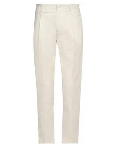 Daniele Alessandrini Man Pants Light Grey Size 30 Cotton, Elastane