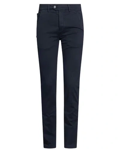 Daniele Alessandrini Man Pants Midnight Blue Size 29 Cotton, Elastane