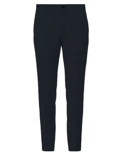 Daniele Alessandrini Man Pants Midnight Blue Size 30 Polyester, Viscose In Black