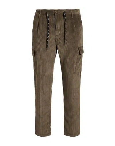 Daniele Alessandrini Man Pants Military Green Size 28 Polyester