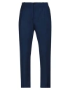 Daniele Alessandrini Man Pants Navy Size 34 Polyester, Viscose, Elastane In Navy Blue