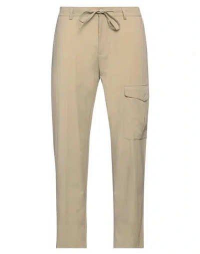 Daniele Alessandrini Man Pants Sage Green Size 30 Polyamide, Elastane In Neutral