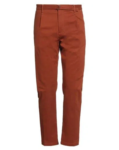 Daniele Alessandrini Man Pants Tan Size 30 Cotton, Elastane In Brown