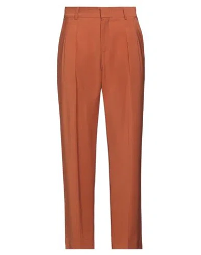 Daniele Alessandrini Man Pants Tan Size 30 Viscose, Polyester In Brown