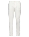 Daniele Alessandrini Man Pants White Size 30 Cotton, Polyamide, Elastane