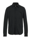 Daniele Alessandrini Man Shirt Black Size S Polyester, Viscose, Elastane