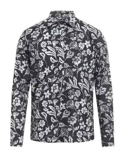 Daniele Alessandrini Man Shirt Black Size Xl Cotton