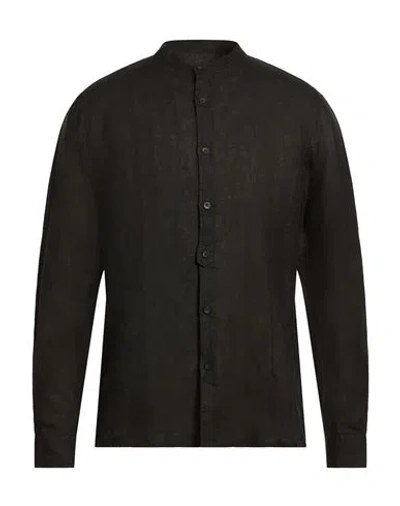 Daniele Alessandrini Man Shirt Black Size Xl Linen