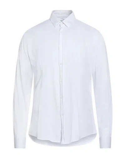 Daniele Alessandrini Man Shirt White Size 17 Cotton