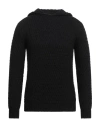 Daniele Alessandrini Man Sweater Black Size 36 Wool, Acrylic, Alpaca Wool, Polyamide
