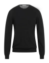 Daniele Alessandrini Man Sweater Black Size 42 Cotton