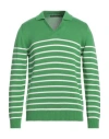Daniele Alessandrini Man Sweater Green Size 38 Cotton In Green