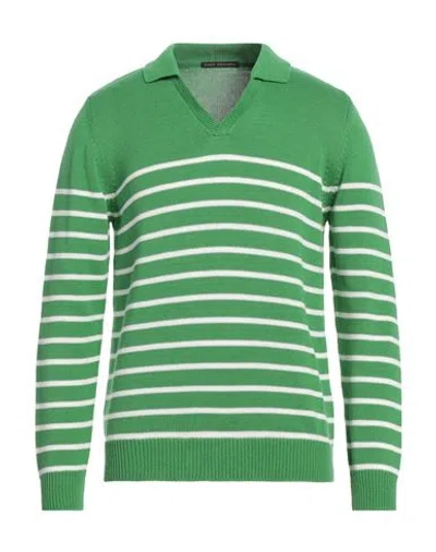 Daniele Alessandrini Man Sweater Green Size 38 Cotton