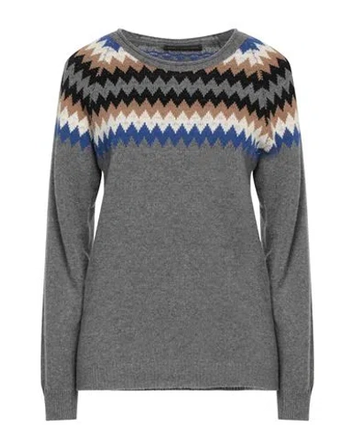 Daniele Alessandrini Man Sweater Grey Size 36 Wool, Polyamide