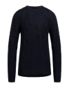 Daniele Alessandrini Man Sweater Midnight Blue Size 44 Acrylic, Viscose, Wool, Alpaca Wool In Blue