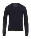 Daniele Alessandrini Man Sweater Midnight Blue Size 48 Merino Wool, Cashmere, Viscose