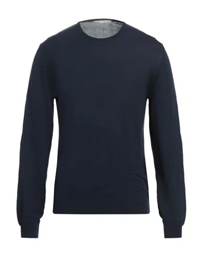 Daniele Alessandrini Man Sweater Navy Size 42 Cotton