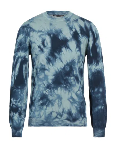 Daniele Alessandrini Sweaters In Blue