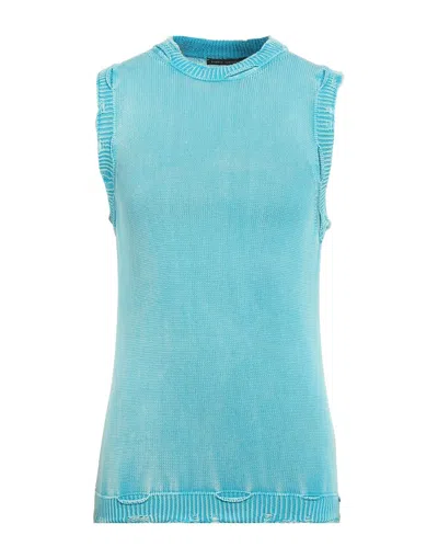 Daniele Alessandrini Sweaters In Blue