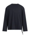 Daniele Alessandrini Man Sweatshirt Midnight Blue Size M Polyester, Viscose, Elastane In Blue