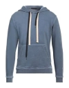 Daniele Alessandrini Man Sweatshirt Navy Size L Cotton In Blue